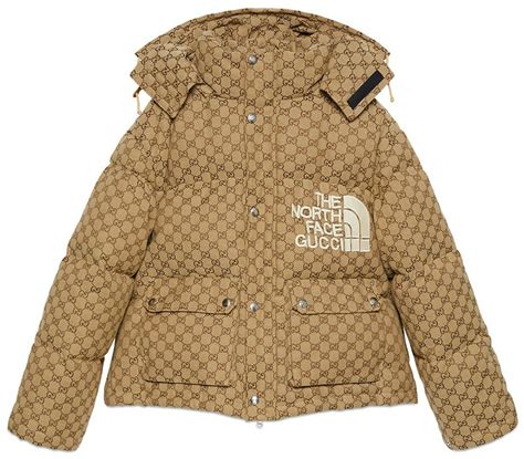 chaqueta estampado gucci|Gucci x The North Face Print Jacket Beige/Ebony .